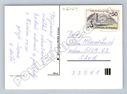 Pohlednice Vánoční zátiší Nový rok 1970 (M36469)