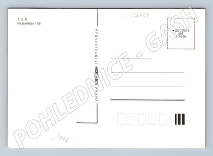 Pohlednice Masaryk Na Bystřičce 1931 (M3649)