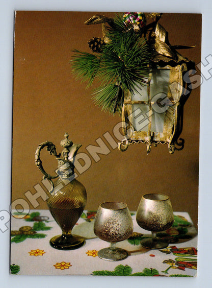 Pohlednice vánoční zátiší 1991 (M36490)