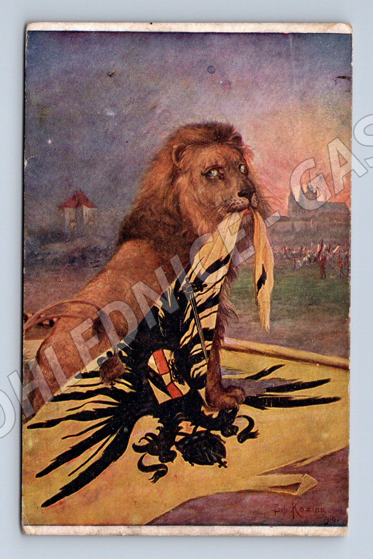 Pohlednice Masaryk B Kozina lev Praha (M3651)