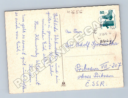 Pohlednice Německo Vánoční motiv 1972 (M36516)