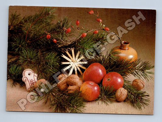 Pohlednice Československo Vánoční zátiší 1978 (M36524)