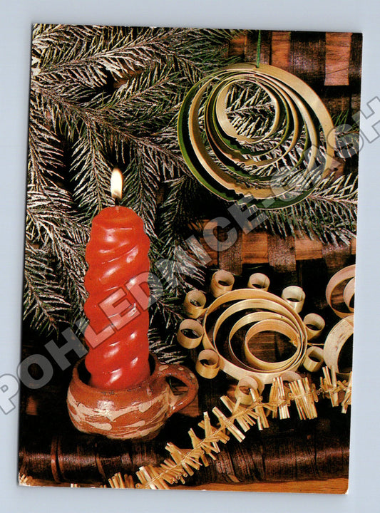 Pohlednice Vánoční motiv 1985 (M36534)