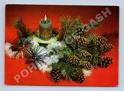 Pohlednice Vánoční motiv 1979 (M36536)