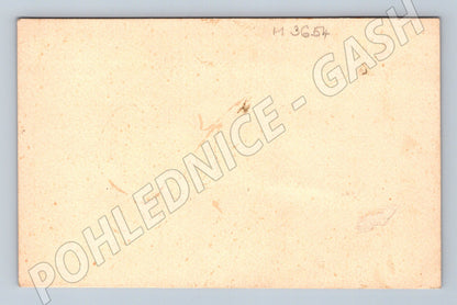 Pohlednice abstraktní silueta (M3654)