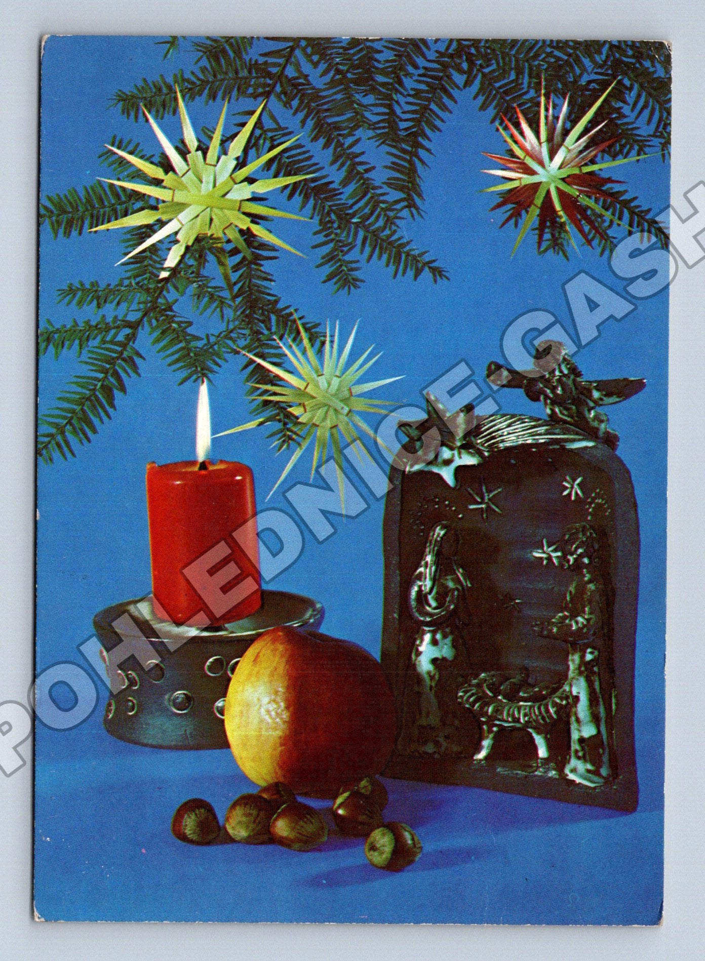 Pohlednice Československo Vánoční motiv 1974 (M36563)