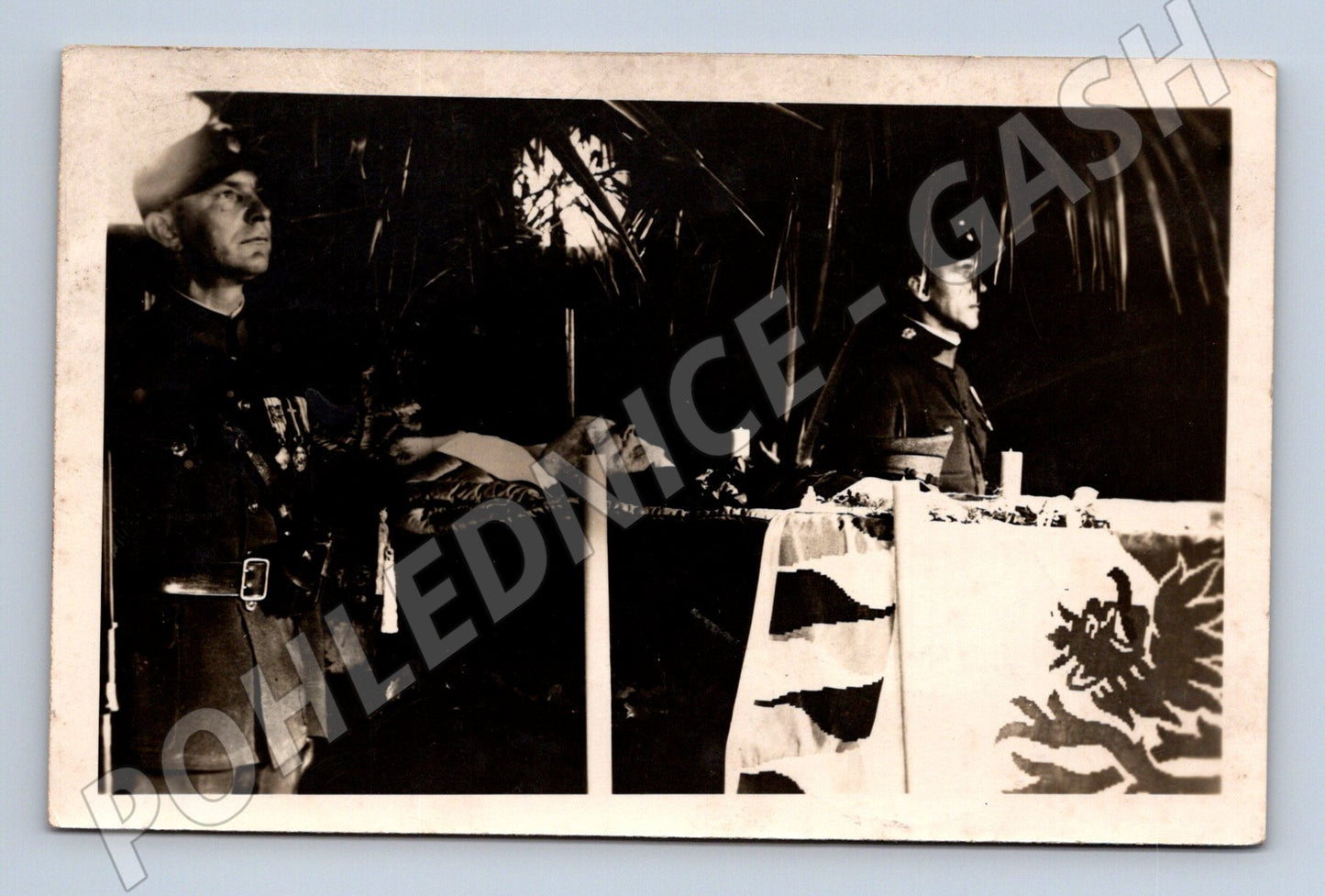 Pohlednice vojenský pohřeb ČSR prošlá (M3657)