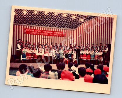 Pohlednice folklór Kyjev 1965 kroje (M3659)