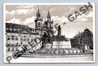 Pohlednice Praha Staroměstské náměstí 1944 (M366)