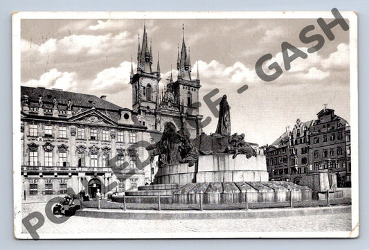 Pohlednice Praha Staroměstské náměstí 1944 (M366)