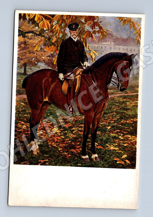 Pohlednice Masaryk na koni Fr Horník (M3660)