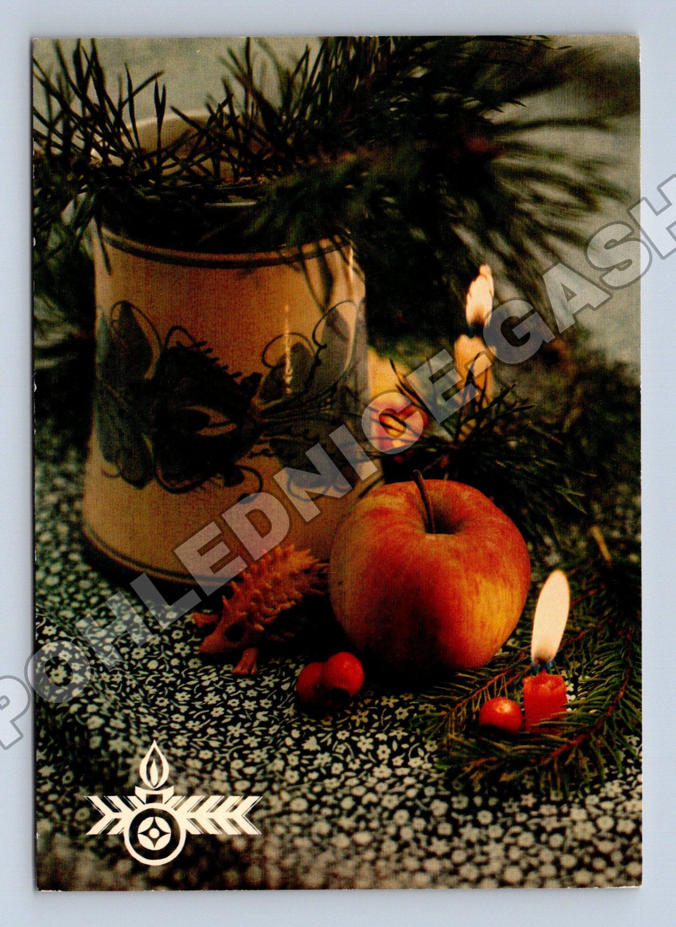 Pohlednice vánoční motiv PF 1984 (M36614)
