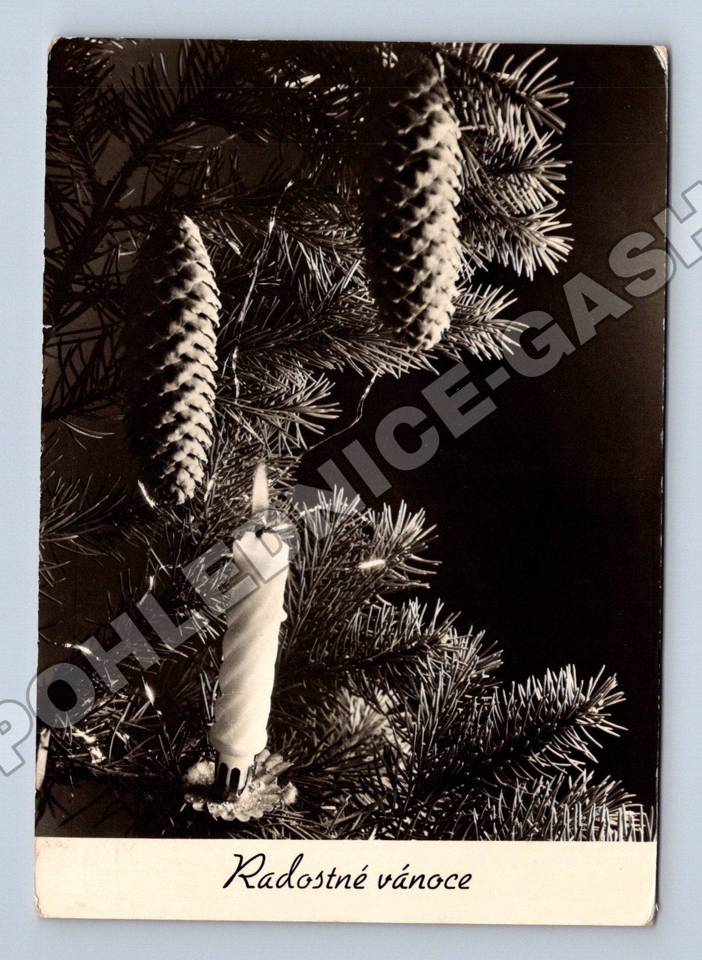 Pohlednice Vánoční motiv 1959 (M36638)