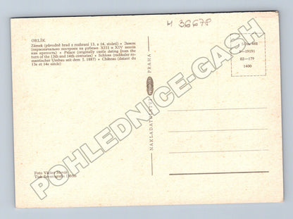 Pohlednice Orlík zámek (M36678)