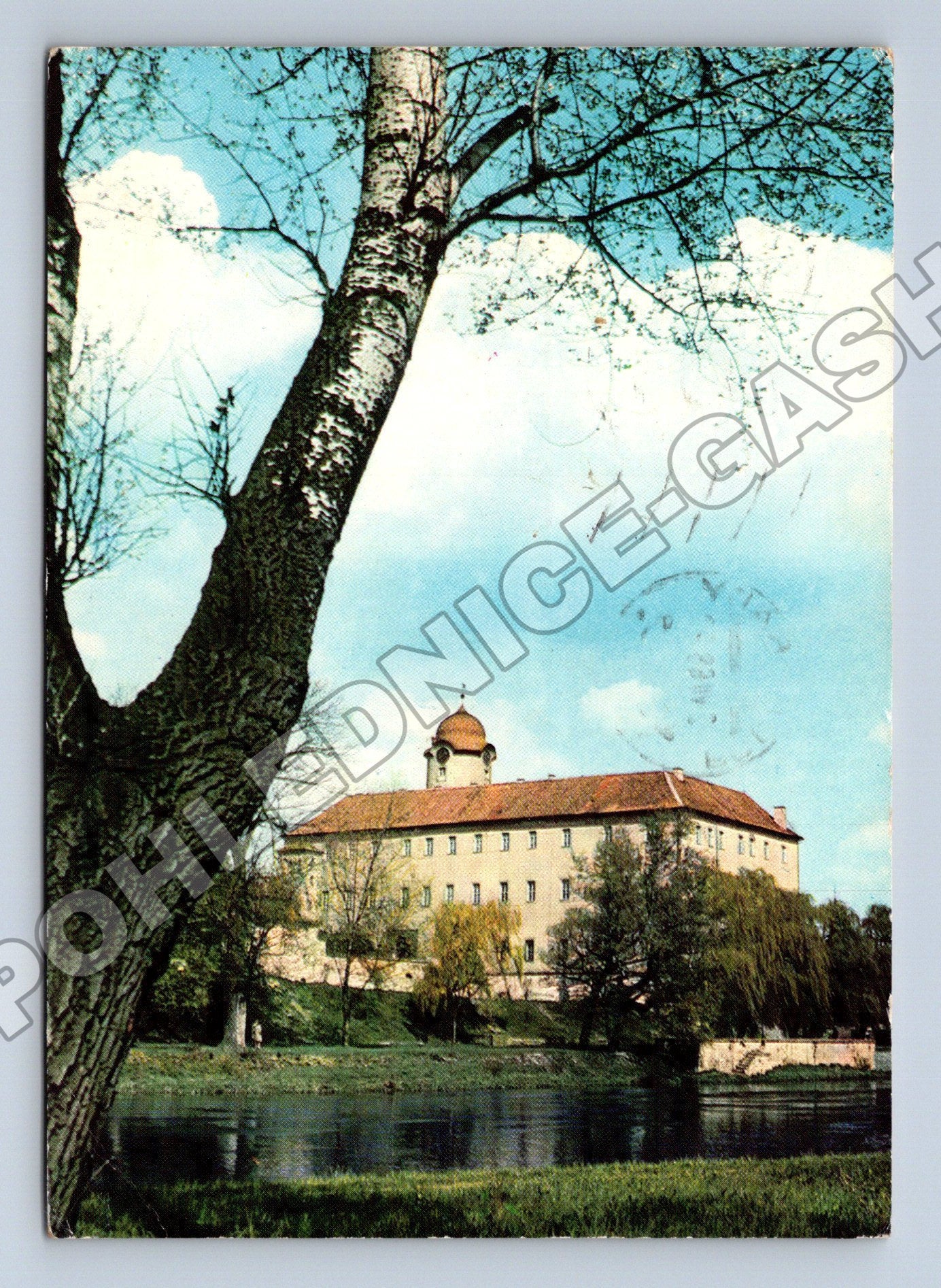 Pohlednice Poděbrady zámek 1968 (M36687)