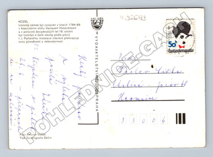 Pohlednice Kozel Lovecký zámek (M36693)