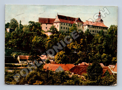 Pohlednice Bechyně zámek 1962 (M36696)