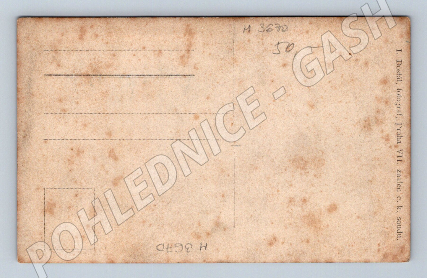 Pohlednice kurs stolařů Praha 1910 (M3670)