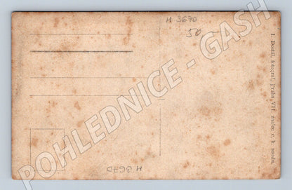 Pohlednice kurs stolařů Praha 1910 (M3670)