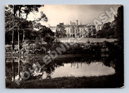 Pohlednice Lednice zámek z parku 1961 (M36704)