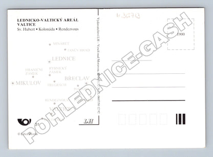 Pohlednice Valtice Lednicko-Valtický areál (M36713)