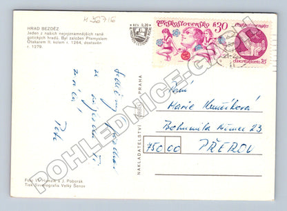 Pohlednice Bezděz hrad 1965 (M36716)