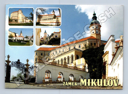 Pohlednice Mikulov zámek 2012 (M36729)
