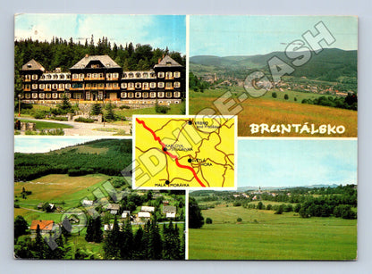 Pohlednice Bruntálsko Karlova Studánka více záběrů 197x (M36742)