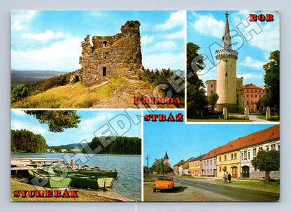 Pohlednice Bor, Primda, Sycherák, Stráž (M36751)