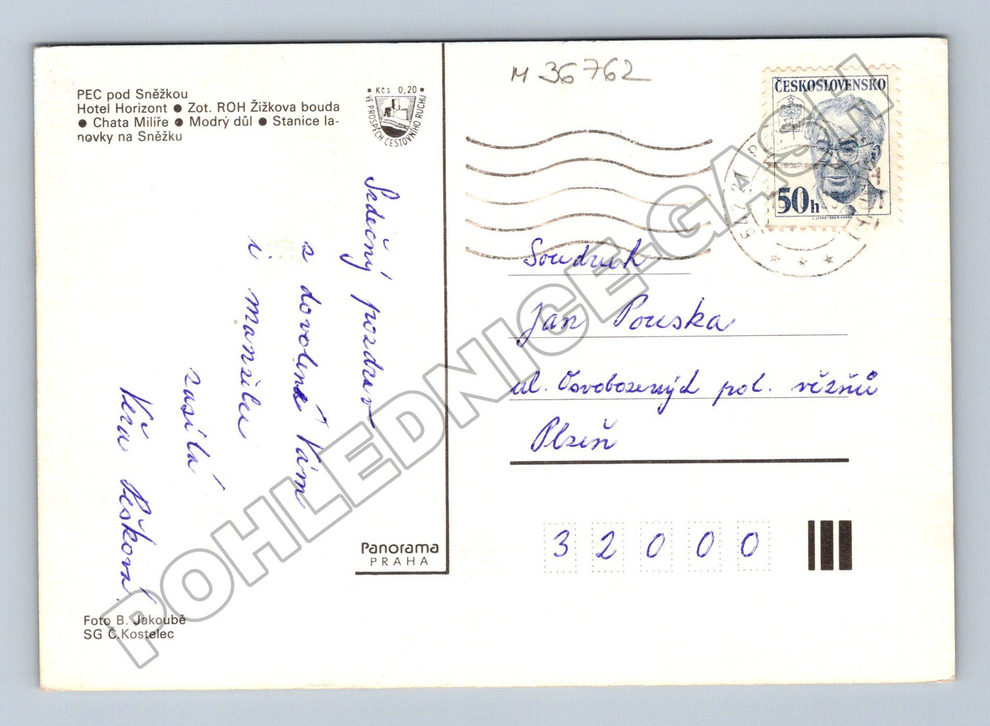 Pohlednice Pec pod Sněžkou multi-view cca 1970 (M36762)