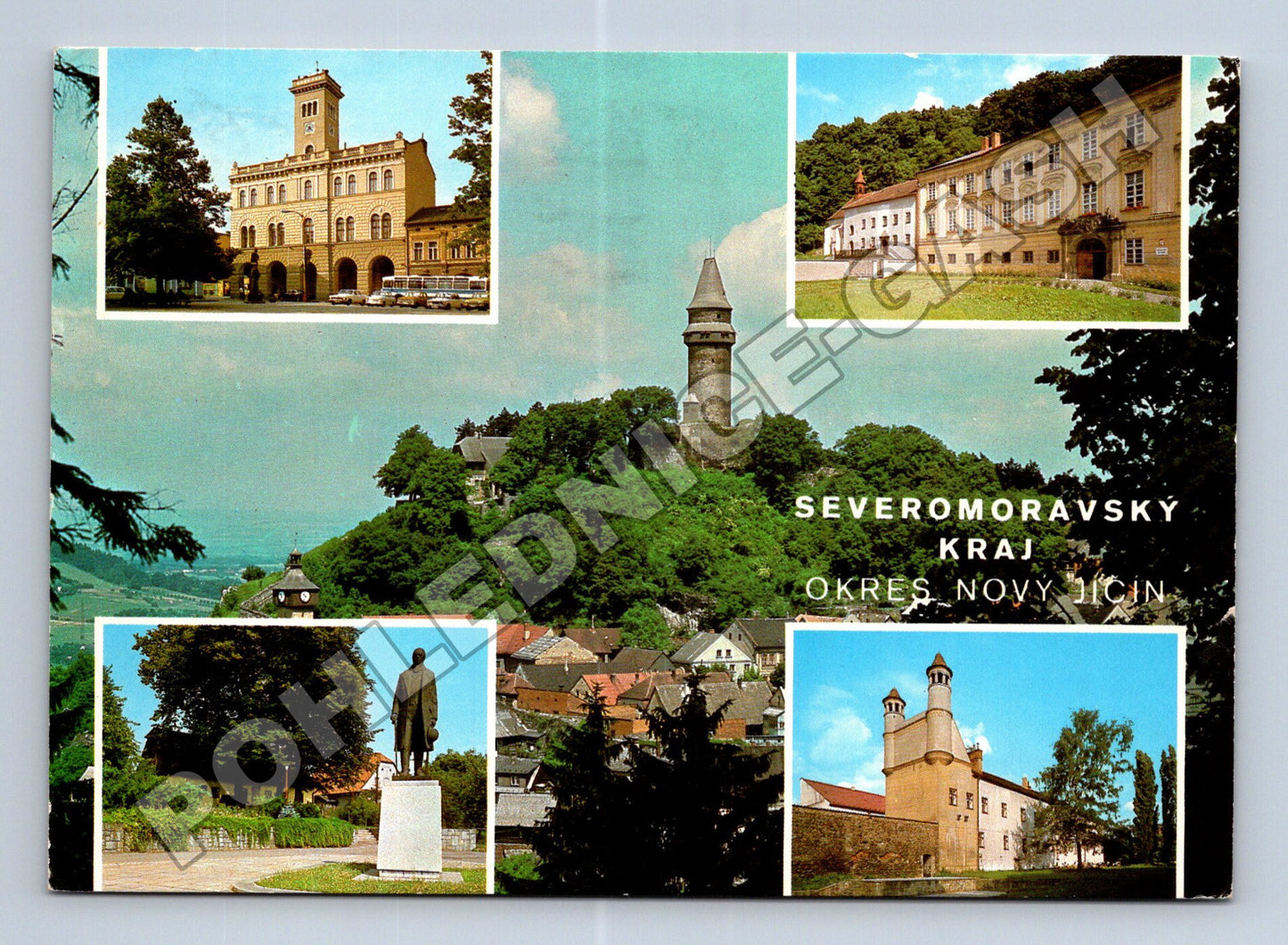 Pohlednice Severomoravský kraj Nový Jičín a okolí (M36765)