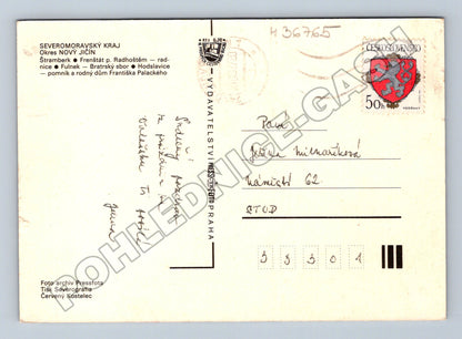 Pohlednice Severomoravský kraj Nový Jičín a okolí (M36765)
