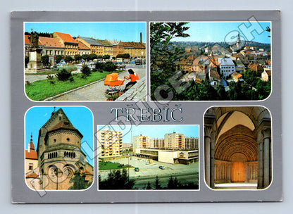 Pohlednice Třebíč různé pohledy 1980 (M36768)