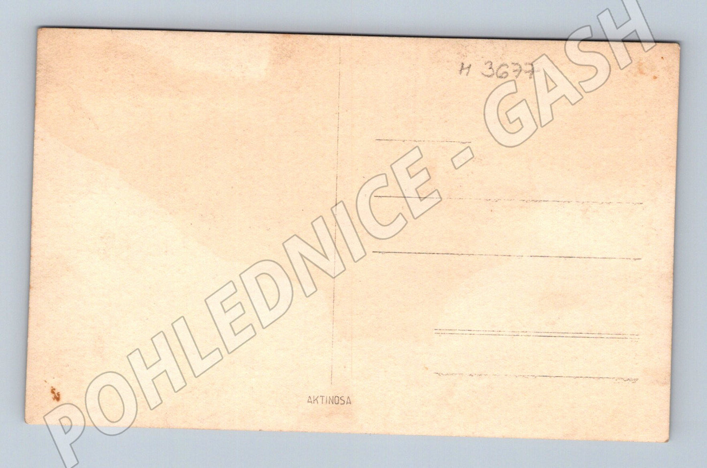 Pohlednice rodina před kolonádou historický motiv (M3677)