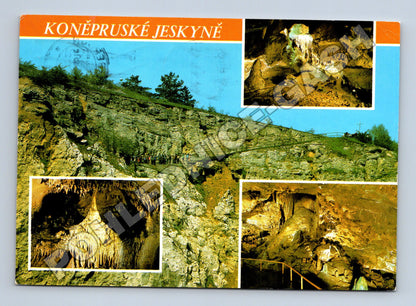 Pohlednice Koněpruské jeskyně 1988 (M36782)