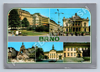 Pohlednice Brno památky 1986 (M36786)