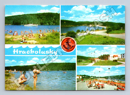 Pohlednice Hracholusky přehrada 1968 (M36788)
