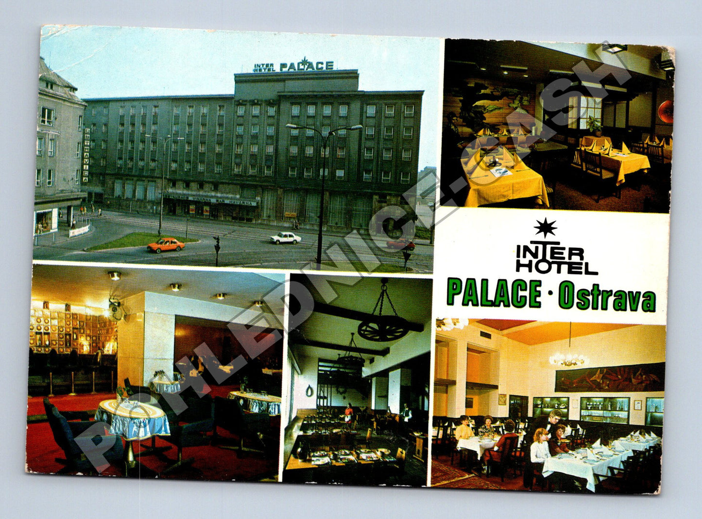 Pohlednice Ostrava Interhotel Palace 1983 (M36790)
