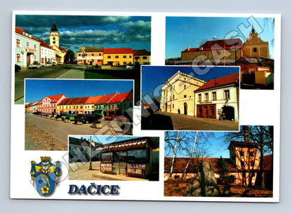 Pohlednice Dačice multi-pohled (M36794)