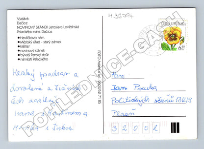 Pohlednice Dačice multi-pohled (M36794)