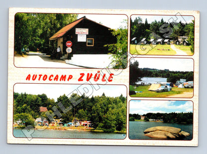 Pohlednice Zvůle Autocamp rybník 2003 (M36797)
