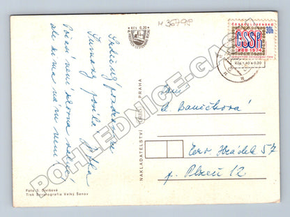 Pohlednice Volary koláž pohledů 1970 (M36798)