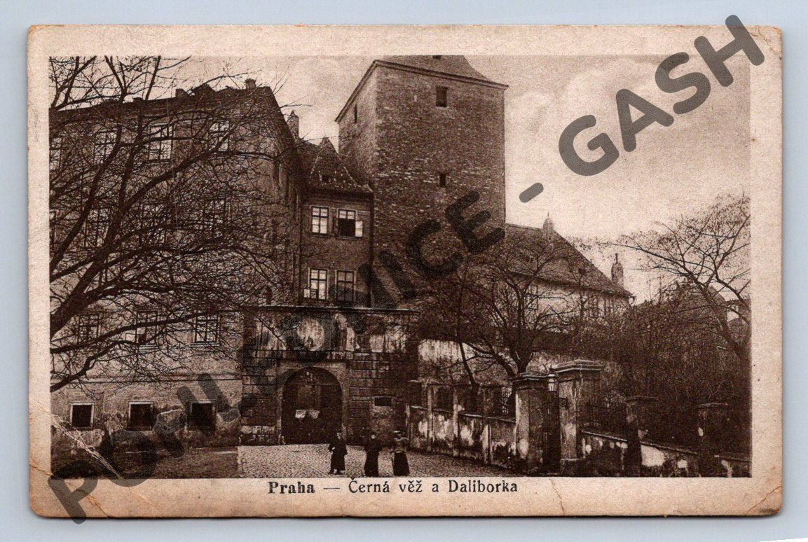 Pohlednice Praha Černá věž a Daliborka (M368)