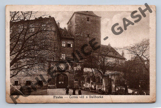 Pohlednice Praha Černá věž a Daliborka (M368)