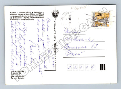 Náchodsko Náchod, Broumov, Nové Město, Ratibořice 197x (M36808)