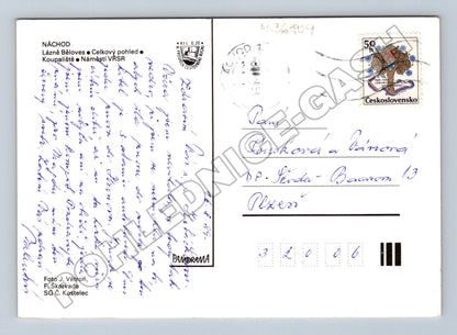 Pohlednice Náchod více pohledů 1989 (M36809)