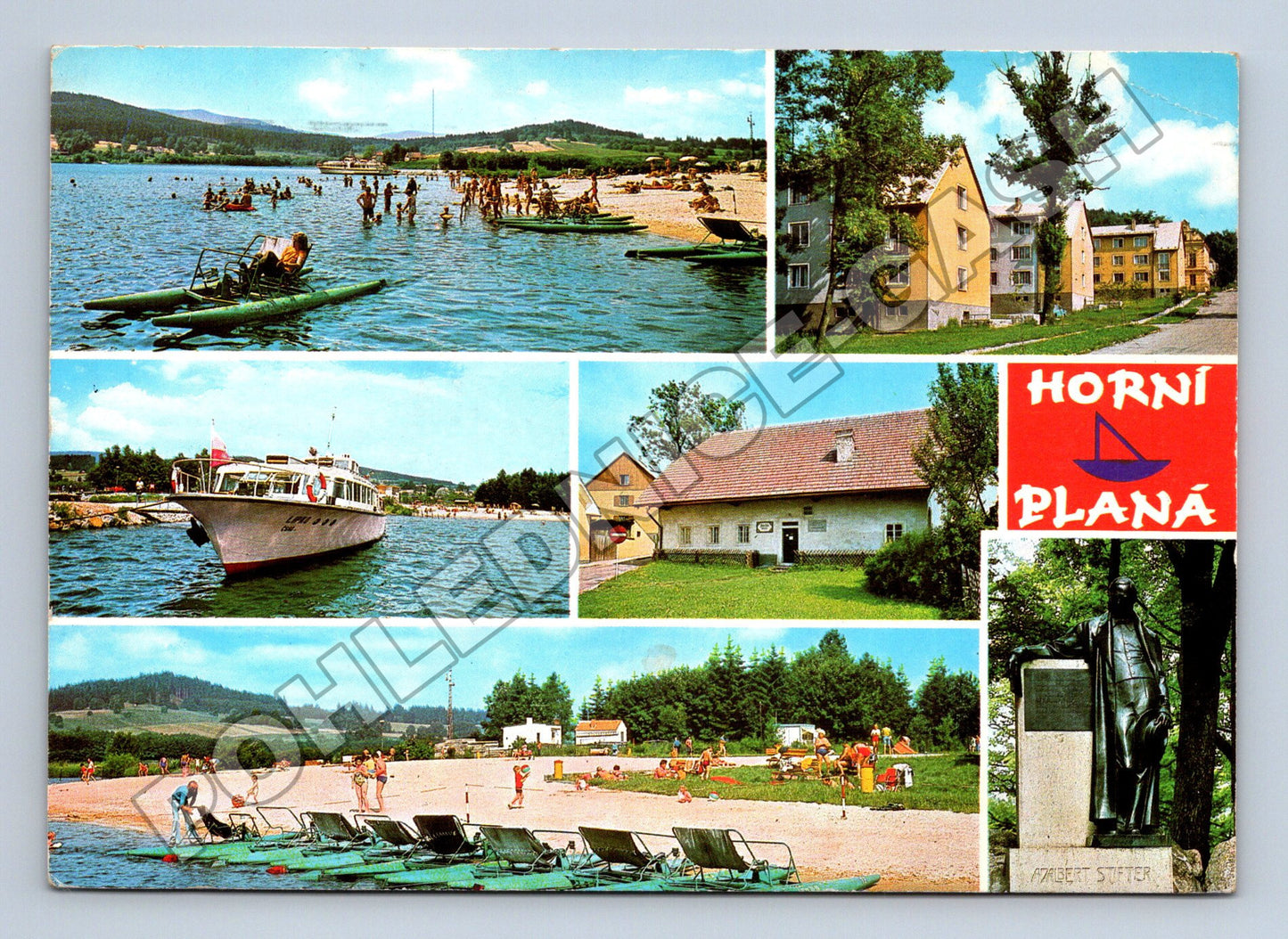 Pohlednice Horní Planá Lipno 1988 (M36821)