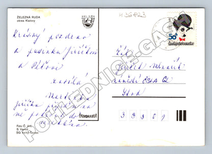 Pohlednice Železná Ruda multi-pohled 1968 (M36823)