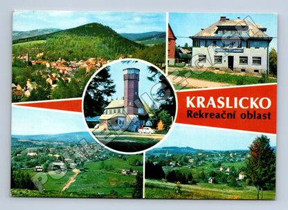 Pohlednice Kraslice rekreační oblast (M36825)