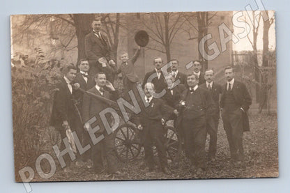 Pohlednice Slaný 28 října historický snímek (M3683)